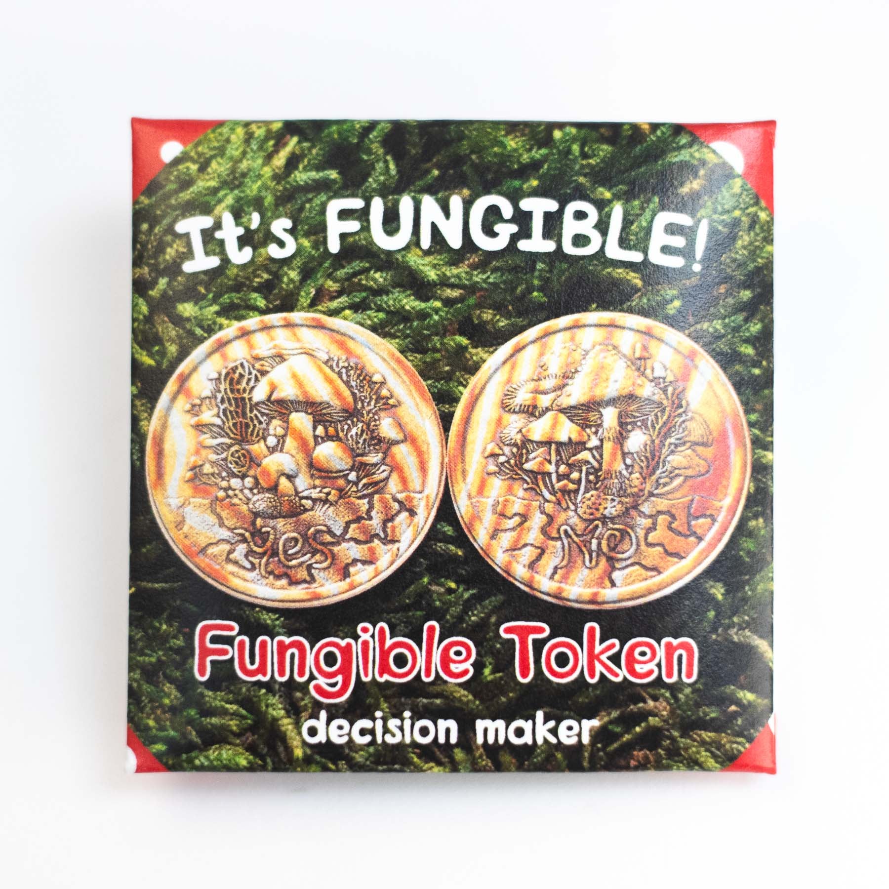Fungible Token Decision Maker Coin in Mokume-gane