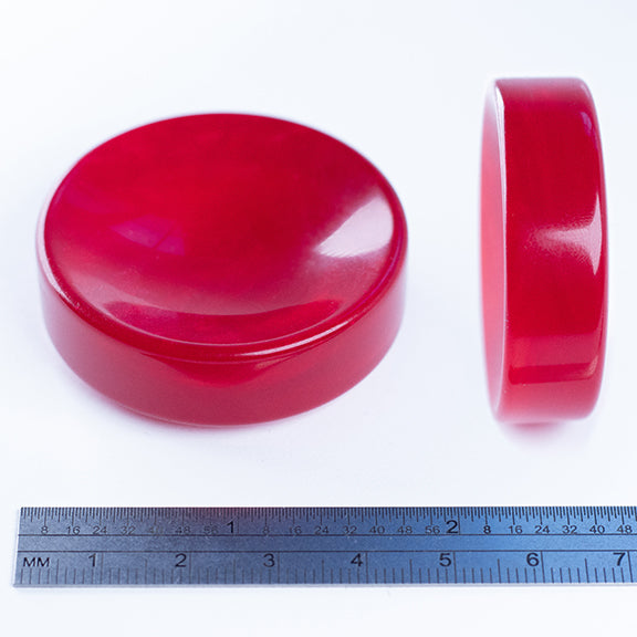 "BIG RED" XL Bowlerite Worry Stone