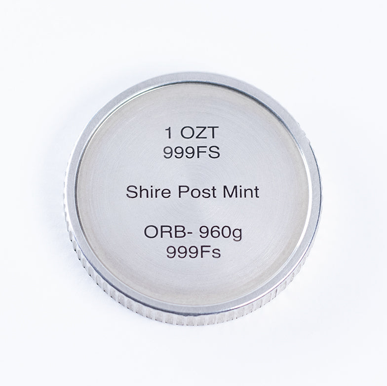 Silver Orb - 2.25" - 30 ozt 99.9% Fine Silver