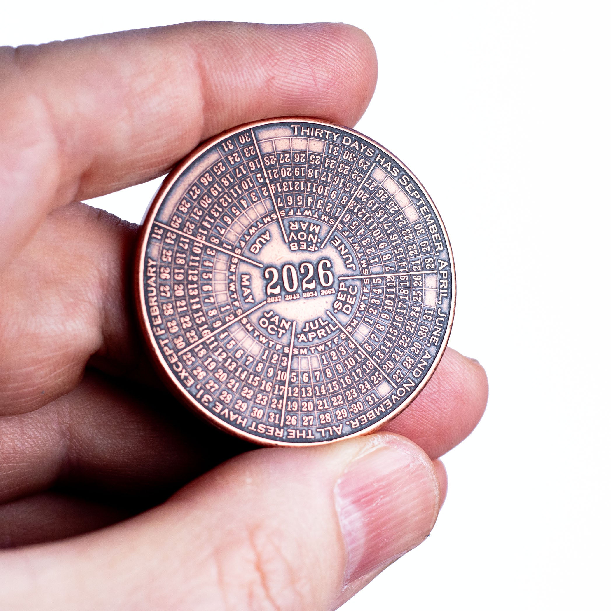 Two-Year Calendar Coin 2025-2026