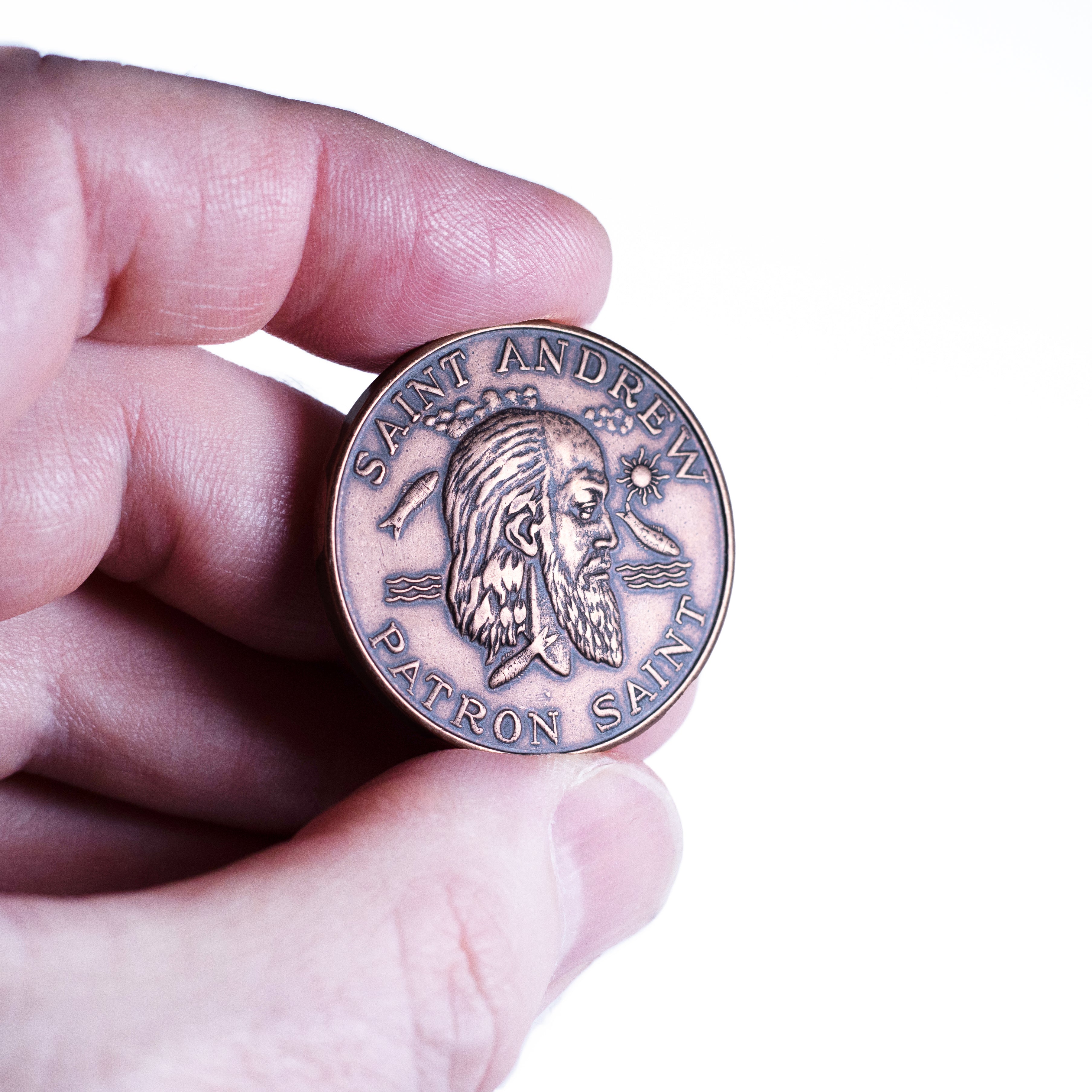 Shire Post Mint Copper Lucky Brotherhood of Fishermen Talisman