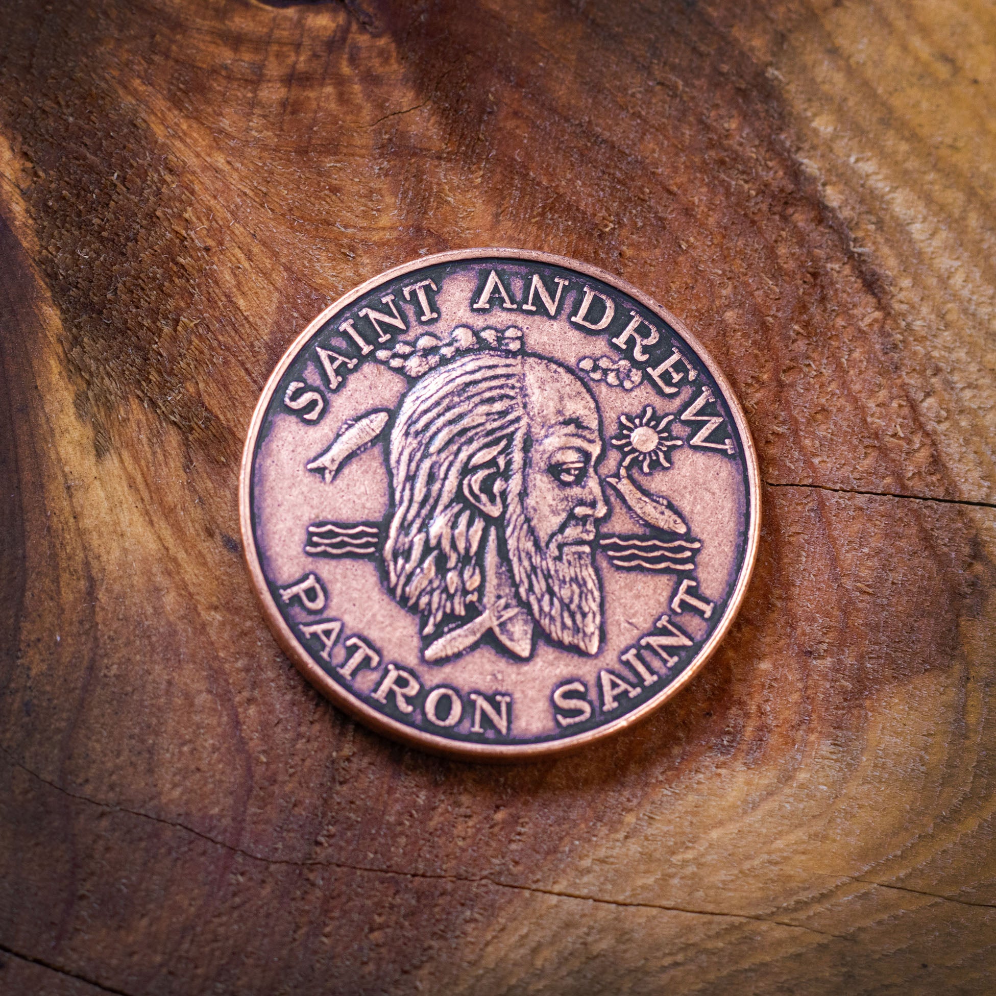 Shire Post Mint Copper Lucky Brotherhood of Fishermen Talisman