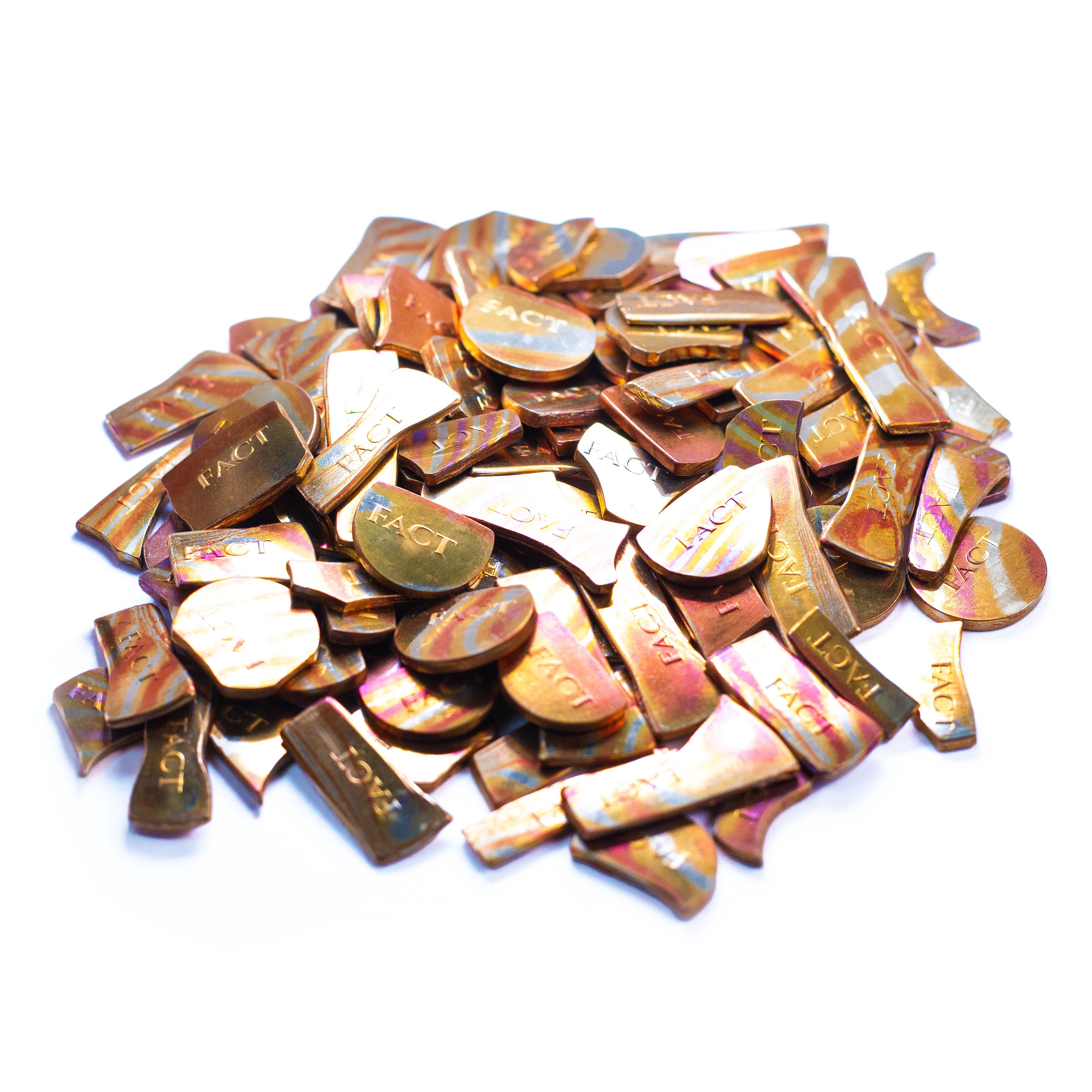 Random Facts You Don't Really Need! (Mokume-Gane)
