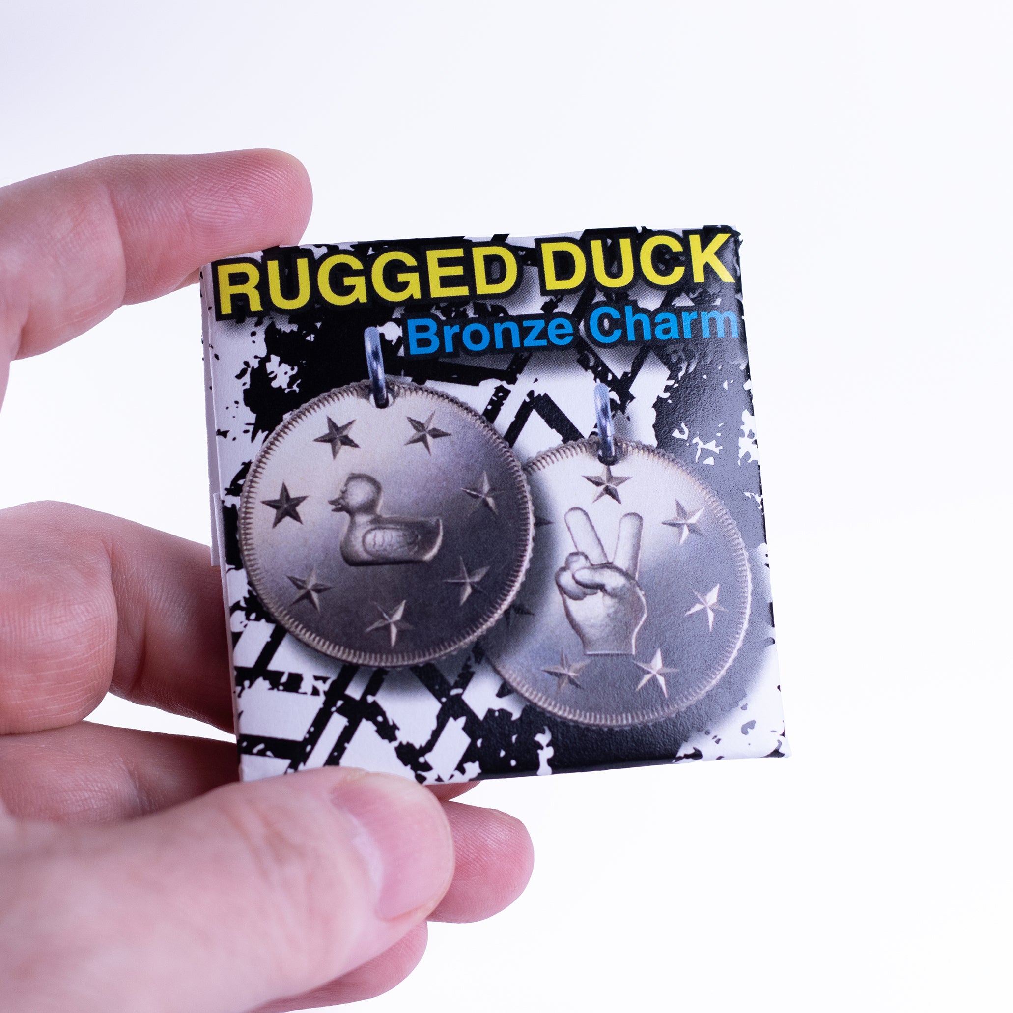 Rugged Lucky Duck Coin in Bronze