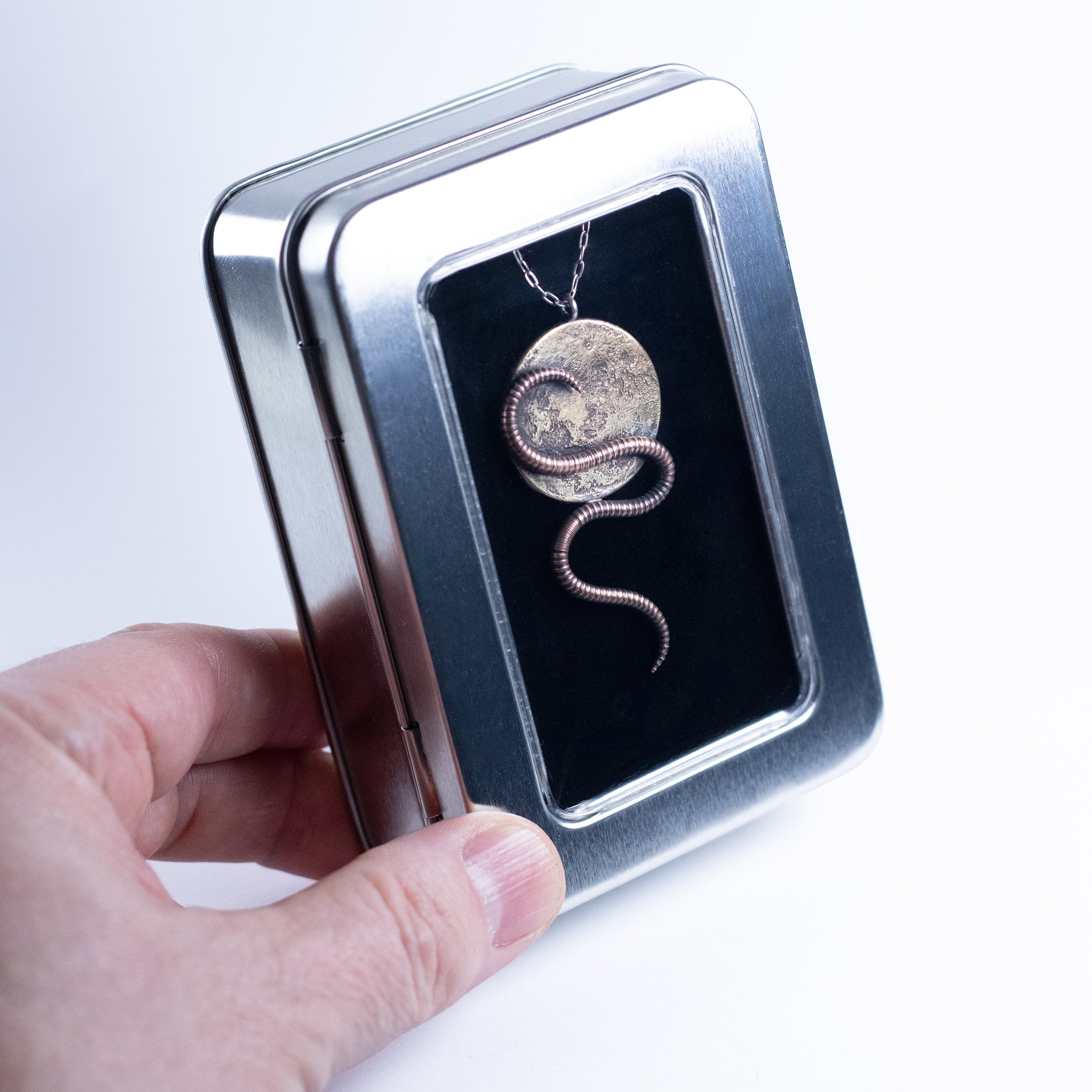 Worm Moon Pendant