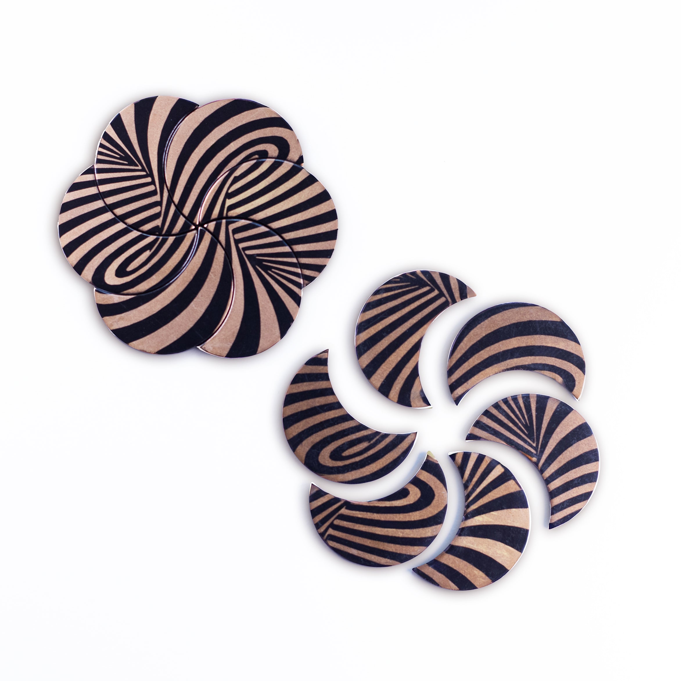 Shire Post Mint Bronze Crescent Puzzle