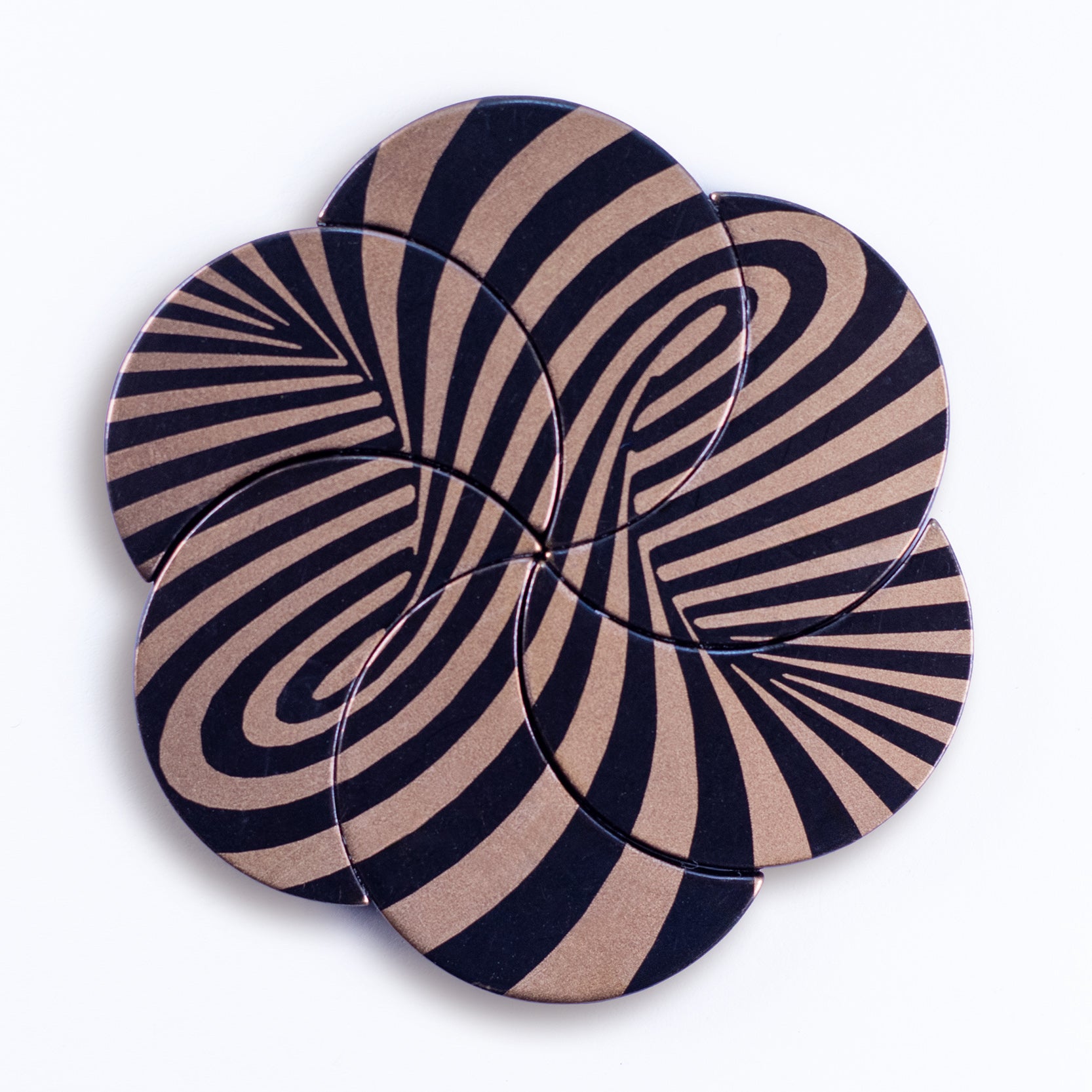 Shire Post Mint Bronze Crescent Puzzle