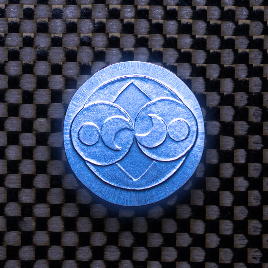 Blue Roswell Coin - Alien Artifact