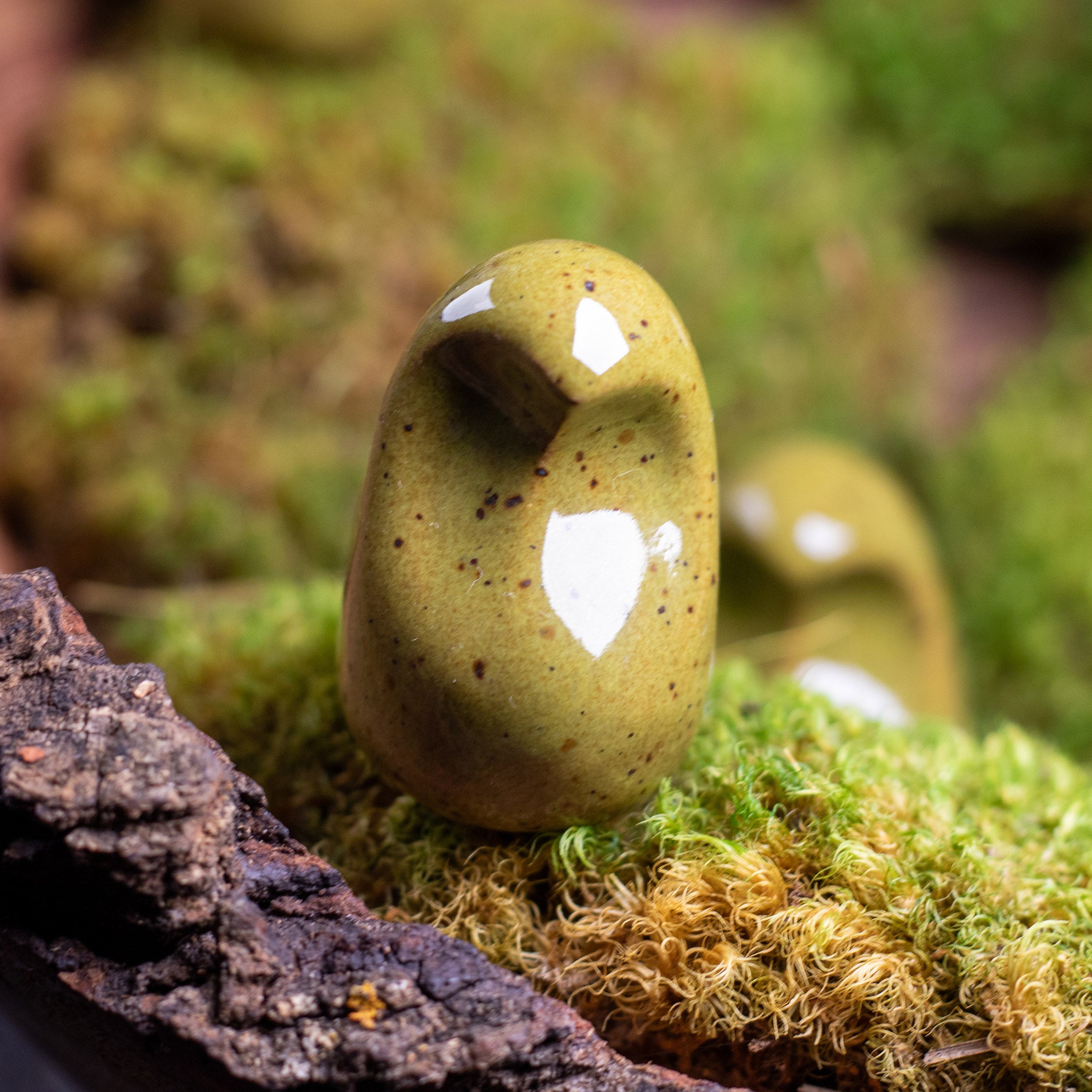 Fidget Finches Ceramic Bird Worry Stone