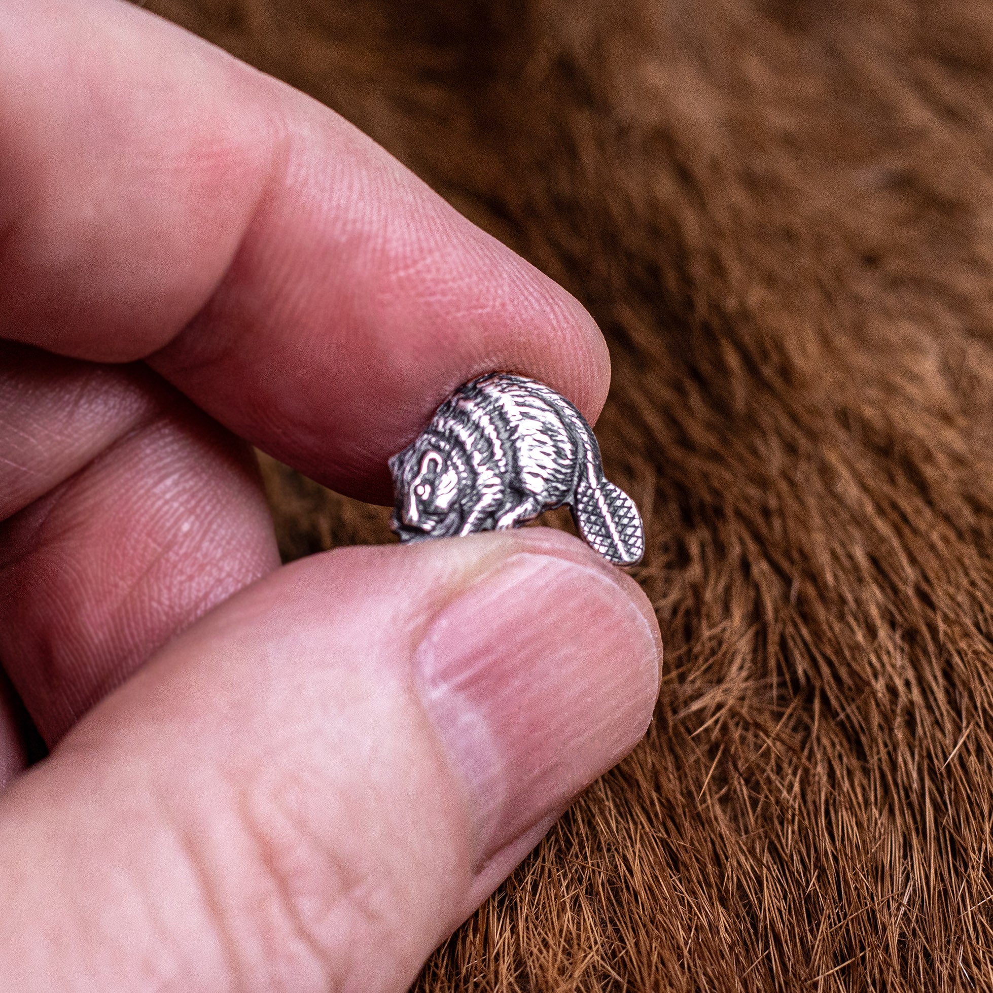 Silver Beaver Pin