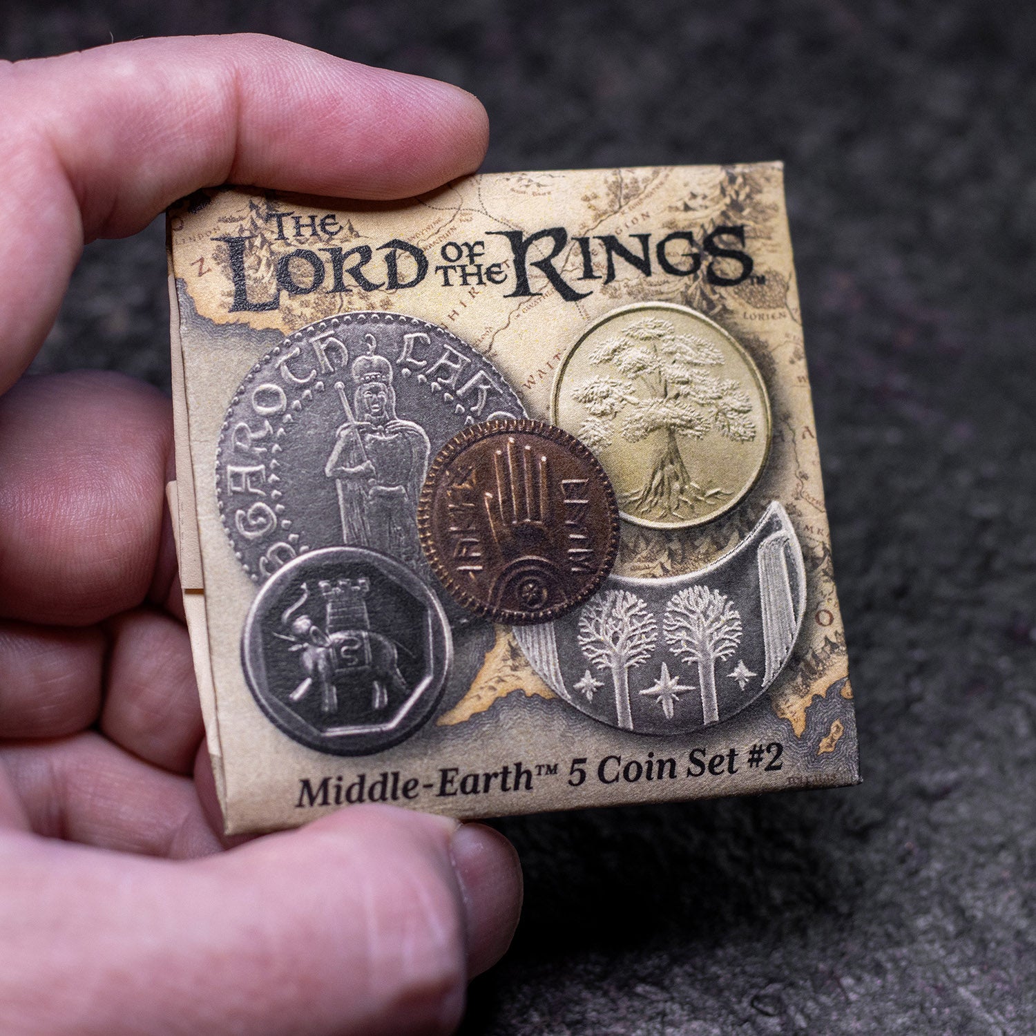 The Lord of the Rings™ Set #2 - Middle-earth Set of Five Coins