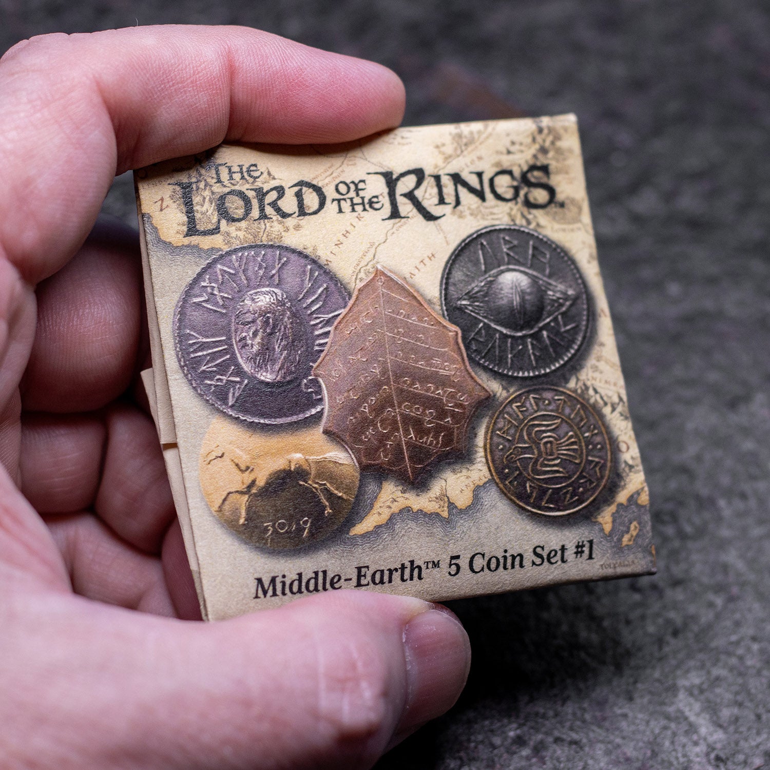 The Lord of the Rings™ Set #1 - Middle-earth Set of Five Coins