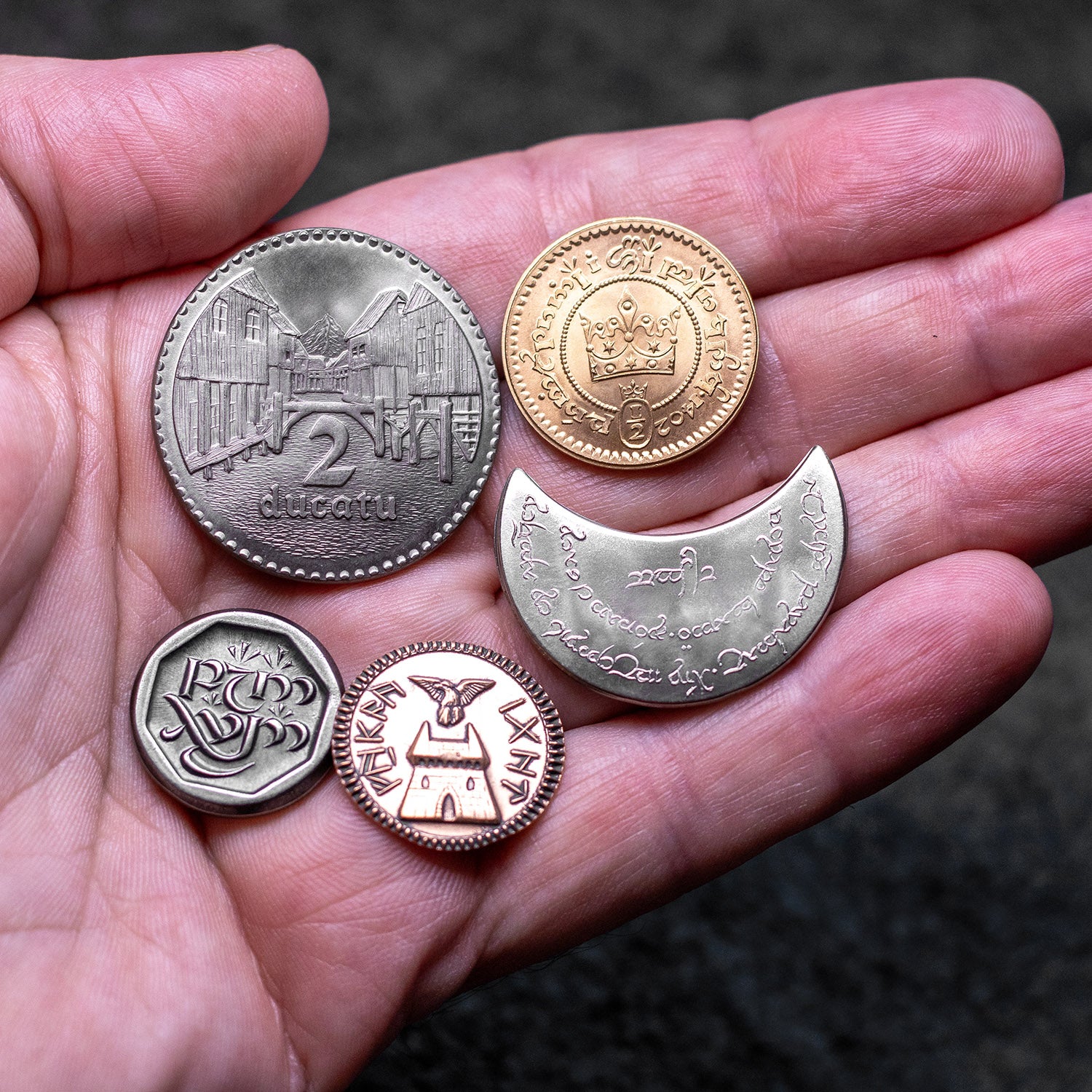 The Lord of the Rings™ Set #2 - Middle-earth Set of Five Coins