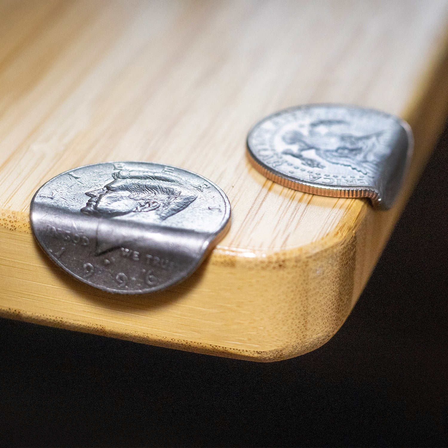 "Counter-Fit" Fifty-Cent Piece: Fits Right on the Counter!