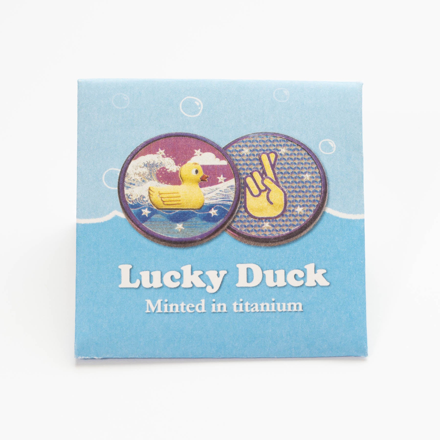 Lucky Duck Coin in Titanium