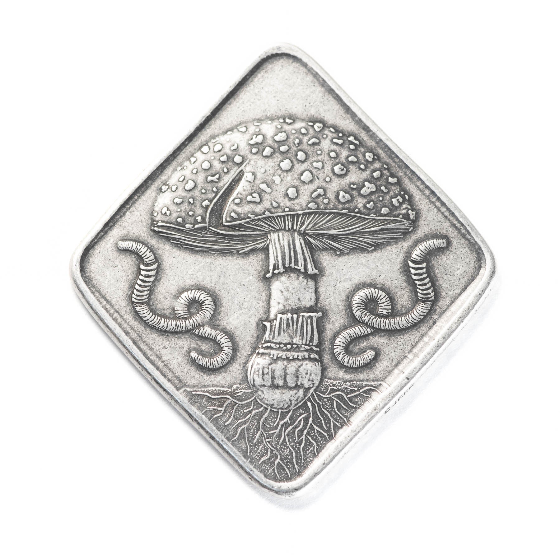 Amanita mushroom mycology fungus fruit earthworms mycelium by Shire Post Mint