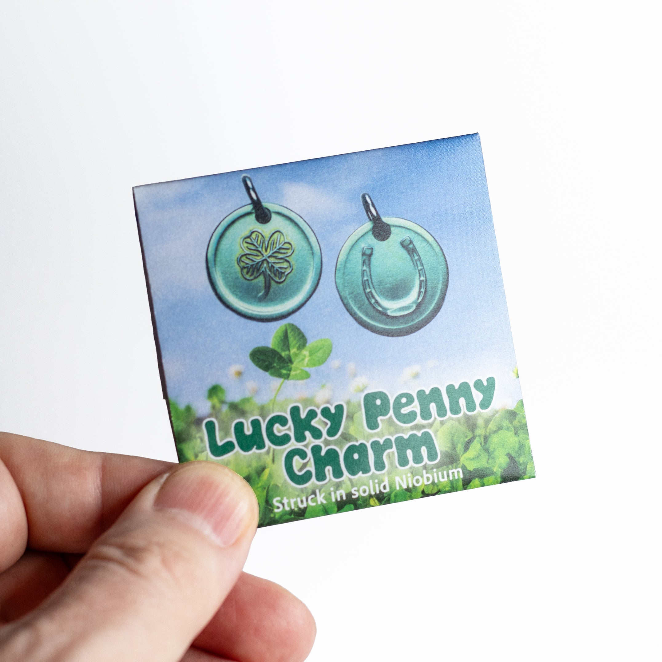 Lucky Green Niobium Charm