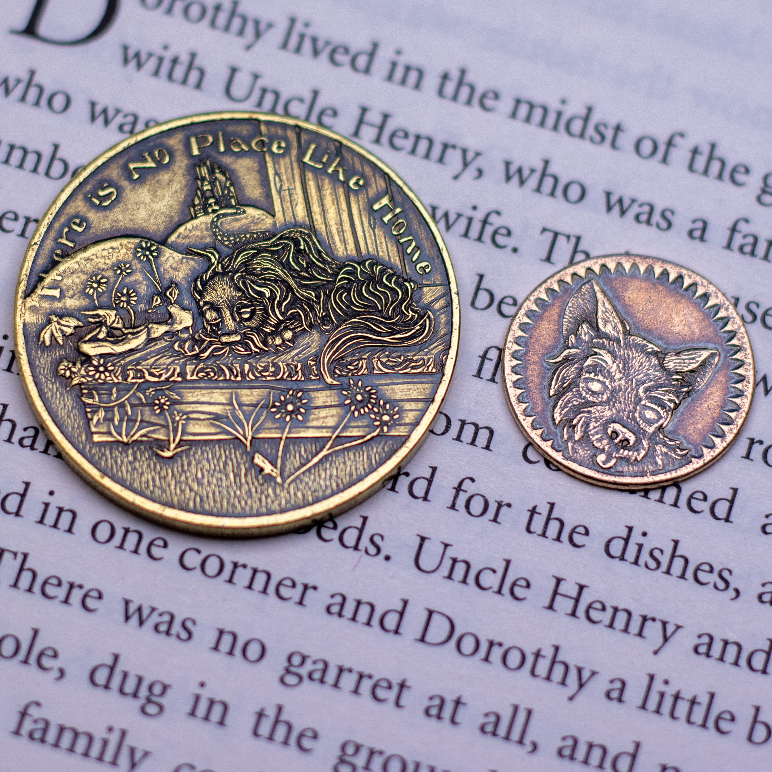 Dorothy's Decision Maker in Brass