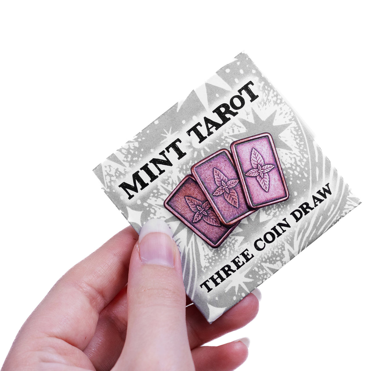 Mint Copper Tarot Three Coin Draw