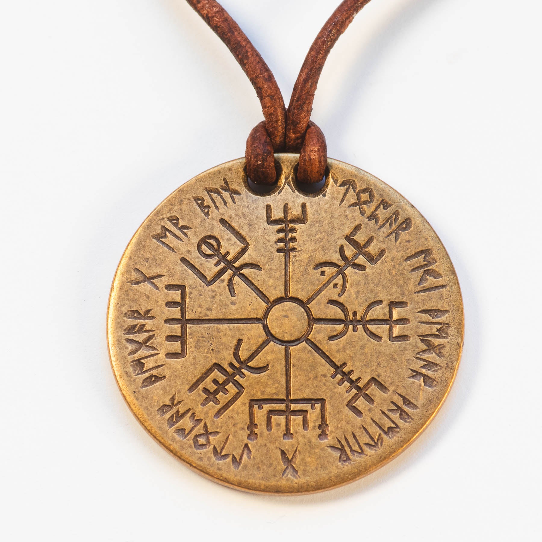 Ullr Vegvísir Necklace Norse mythology |  Shire Post Mint