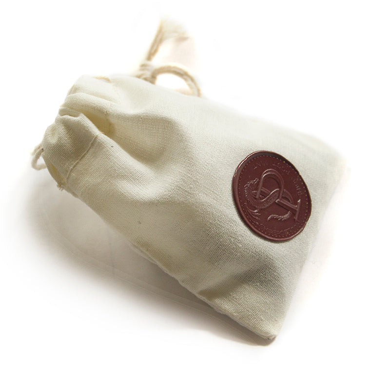 Cloth Coin Bag with Wax Seal