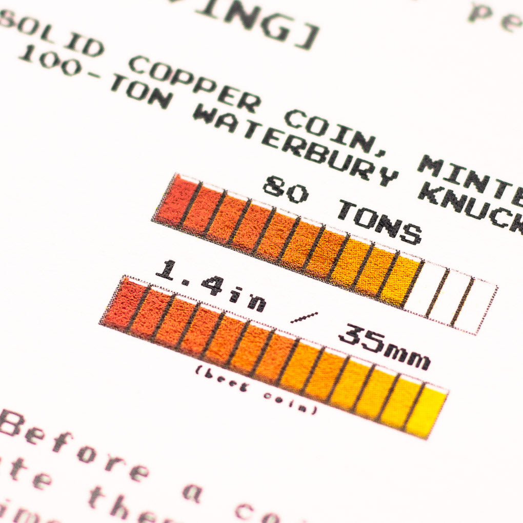 One More Game / Go to Bed Copper Decision Maker Coin