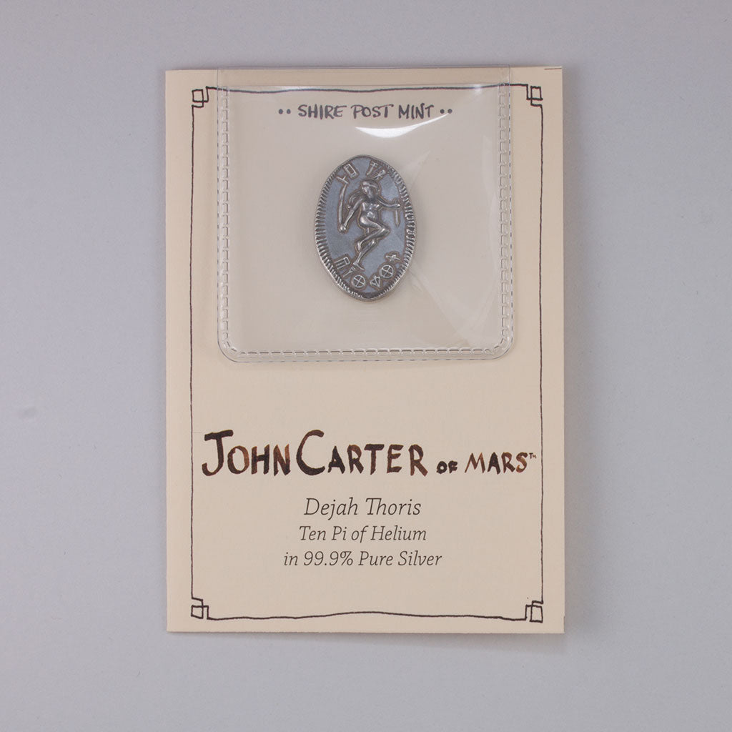 Dejah Thoris Silver Ten Pi - John Carter of Mars | Shire Post Mint