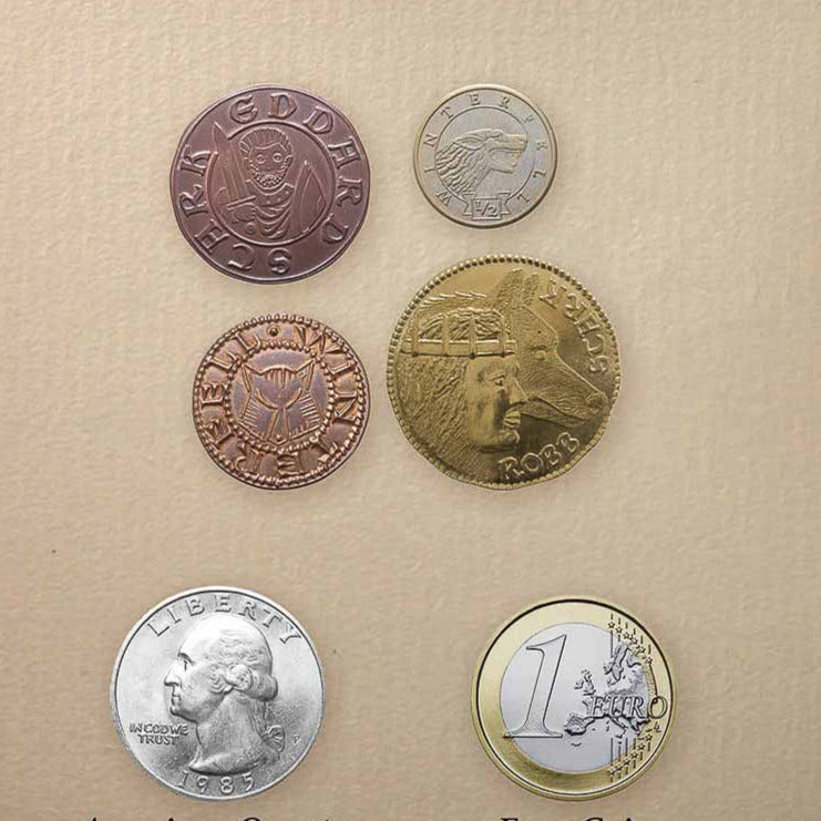 House Stark Set of Four Coins