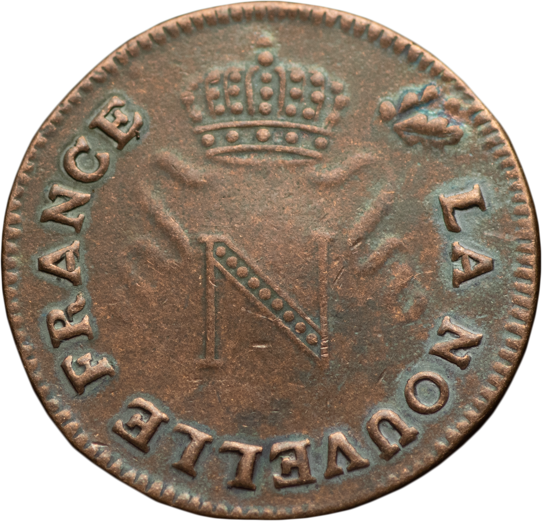 New France 1803 La Nouvelle France, Historical Fiction Coin