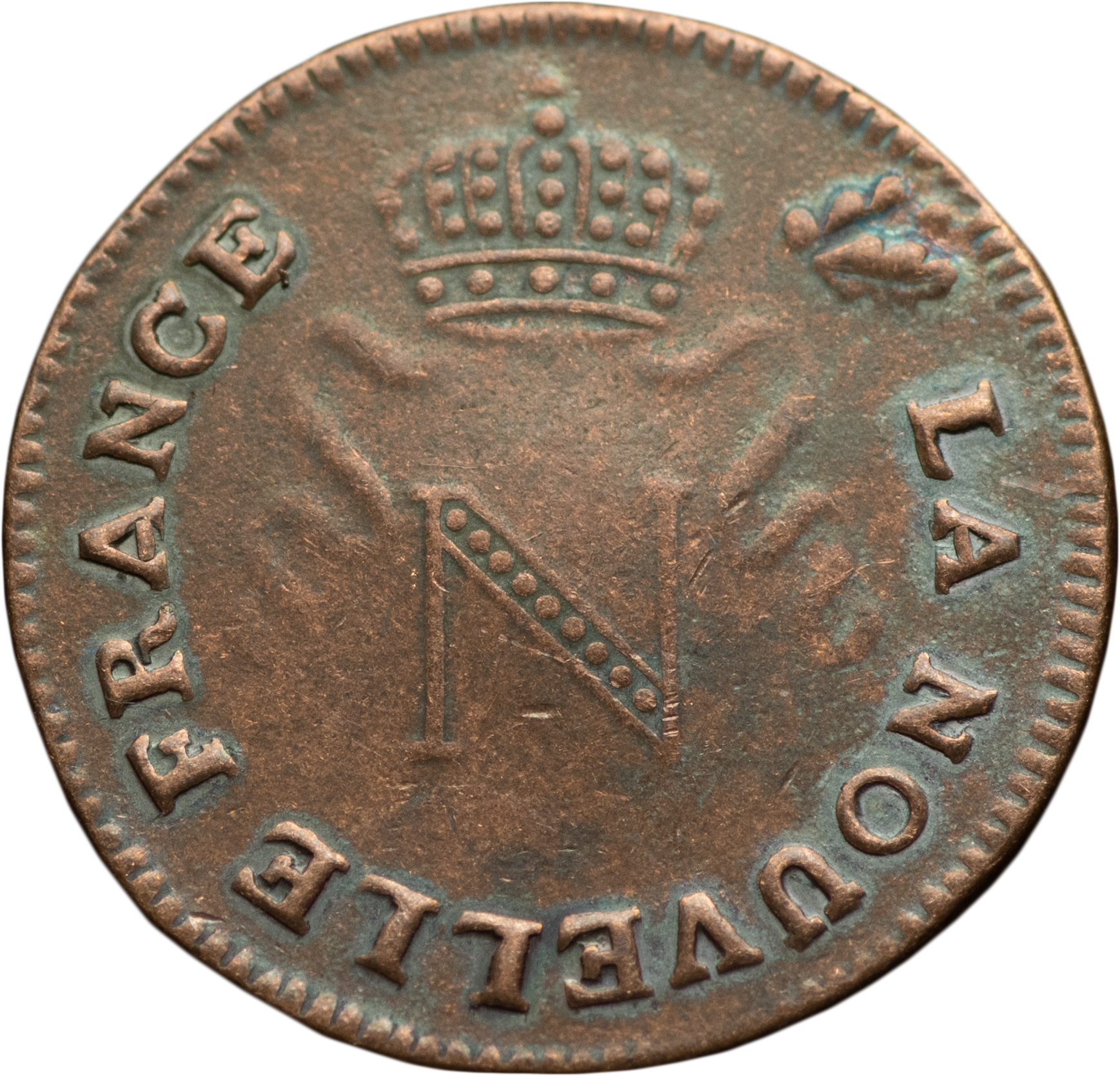 New France 1803 La Nouvelle France Coin - Historical Fiction