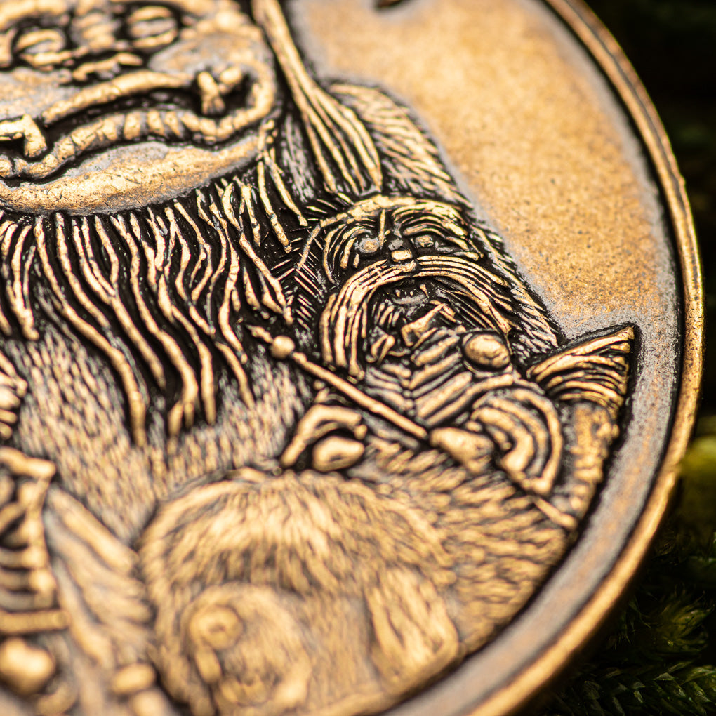 Should You Need Us Bronze Friendship Coin | Jim Henson's Labyrinth | Shire Post Mint Gifts