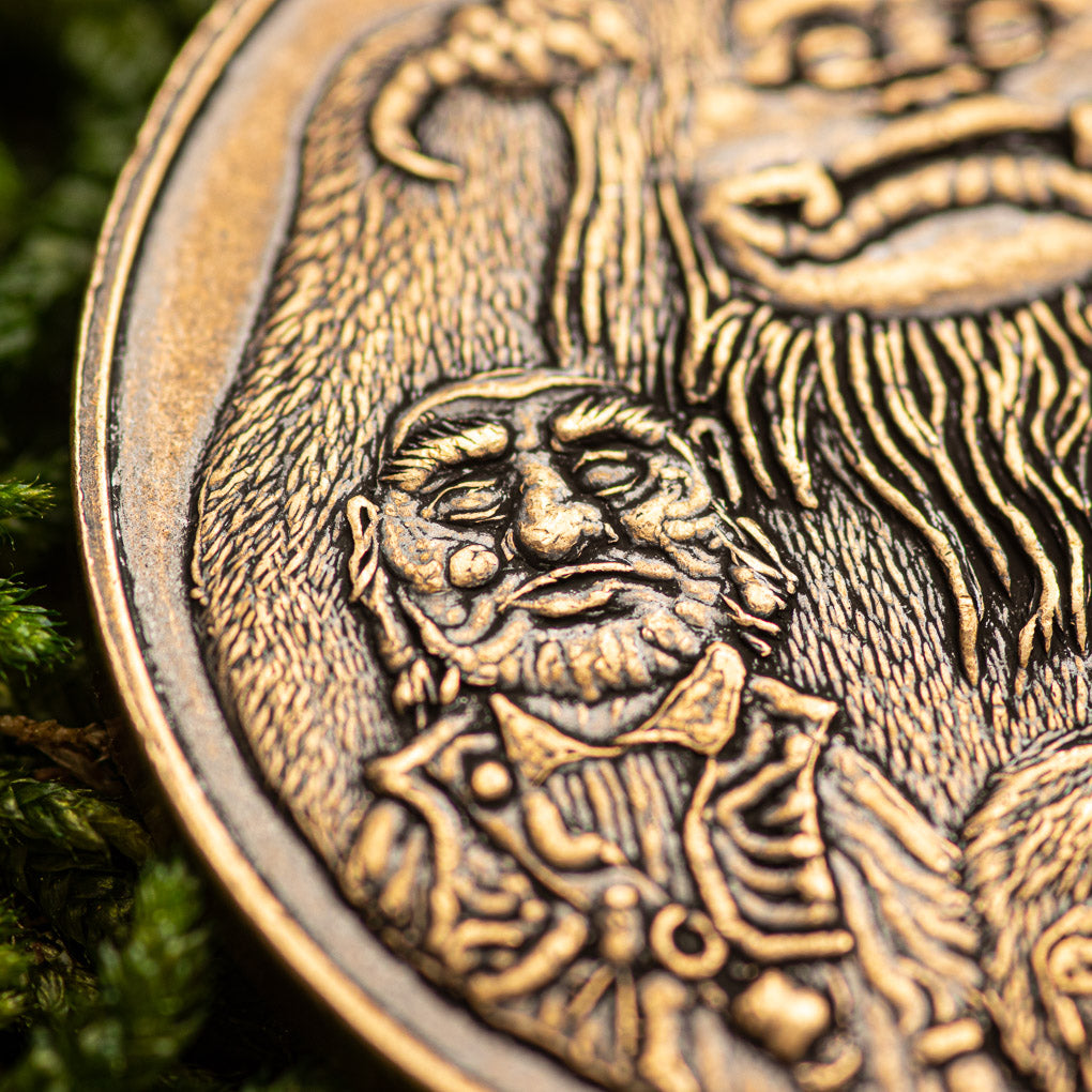 Should You Need Us Bronze Friendship Coin | Jim Henson's Labyrinth | Shire Post Mint Gifts