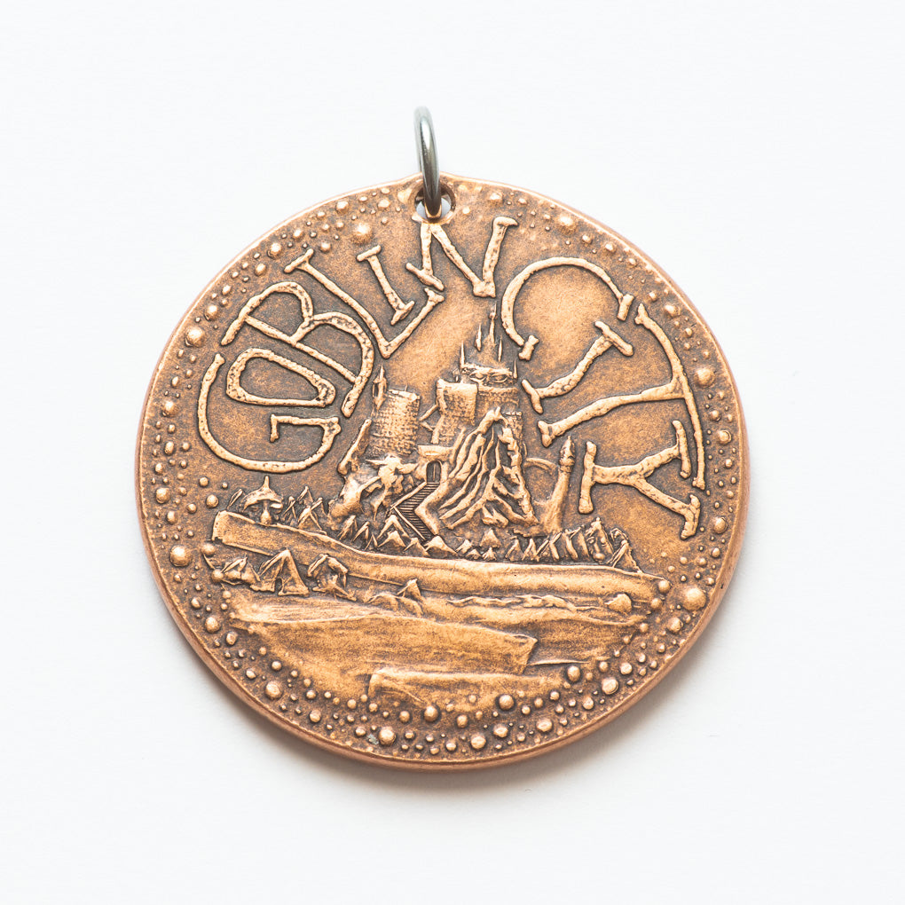 Labyrinth | Goblin King and Goblin City Copper Charm