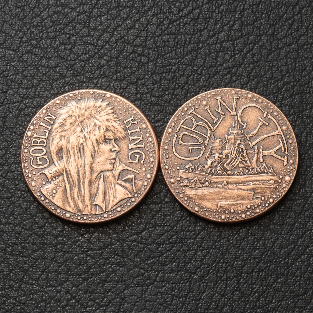 Labyrinth | Goblin King and Goblin City Copper Coin