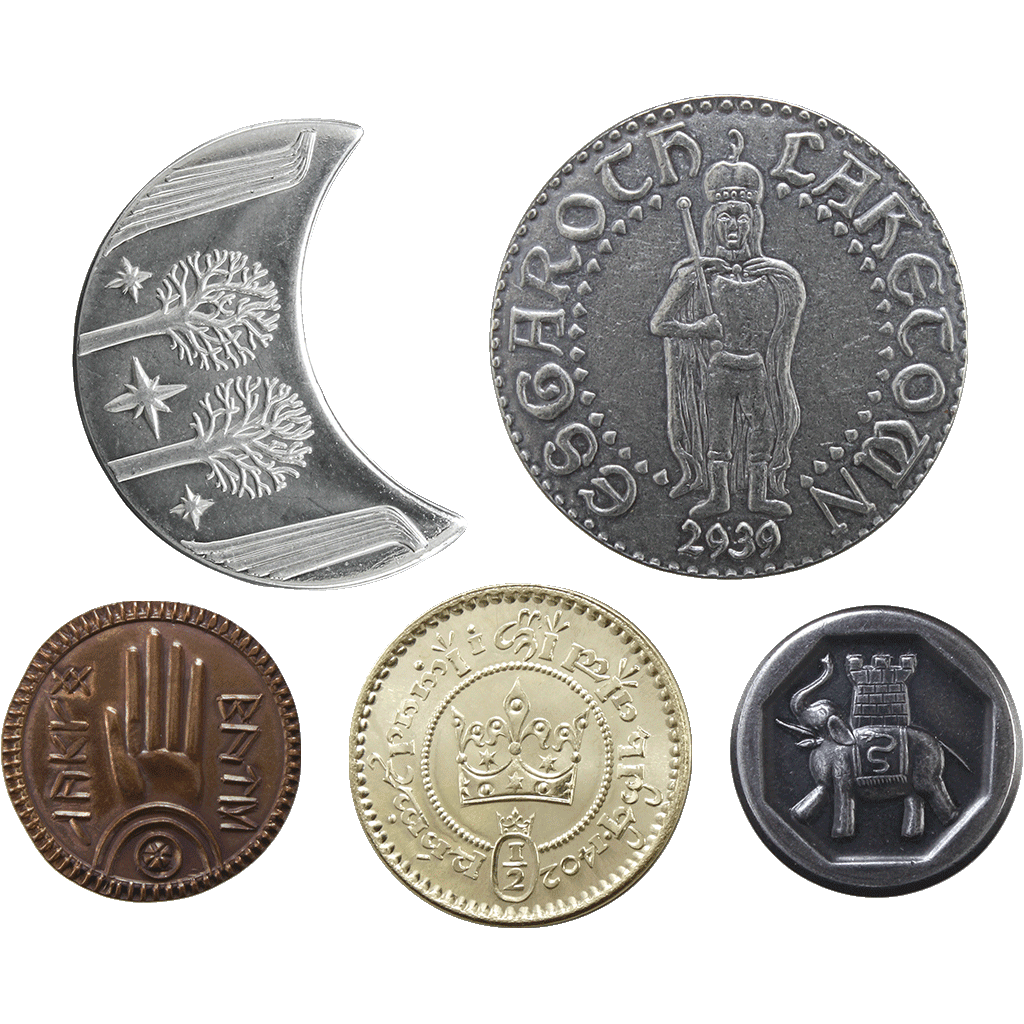 The Lord of the Rings™ Set #2 - Middle-earth Set of Five Coins