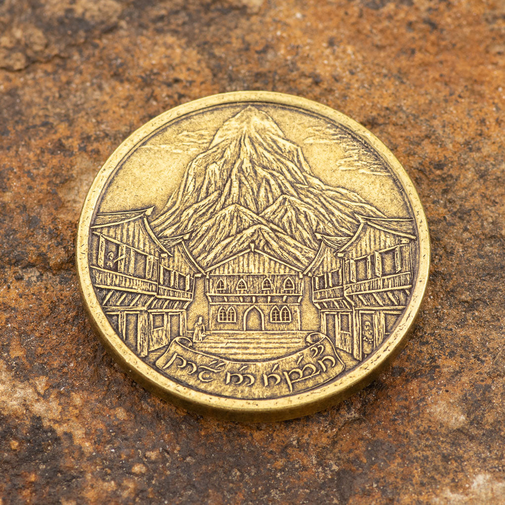 New Dale Brass Daler of EREBOR™ | Dragon Smaug Coin | The Hobbit  LOTR Middle-earth | Shire Post Mint Gifts