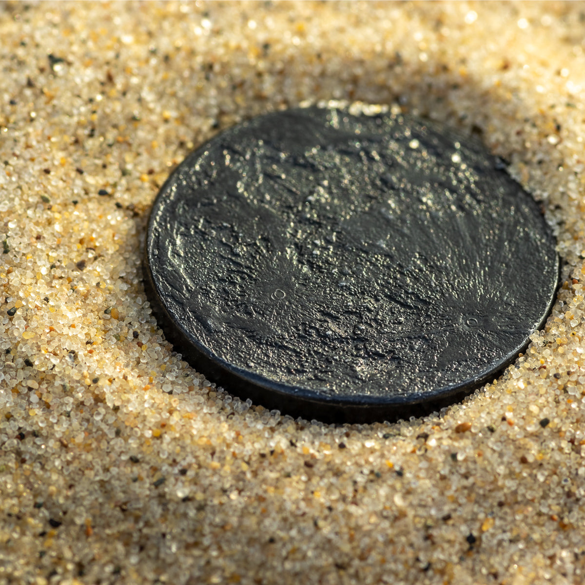 Iron Moon Coin - 1 in / 26 mm
