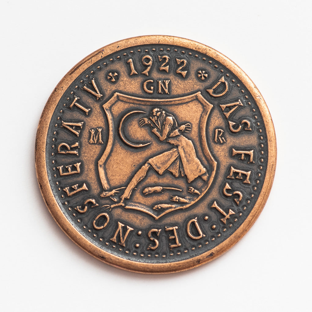 Nosferatu Count Orlok Copper Coin