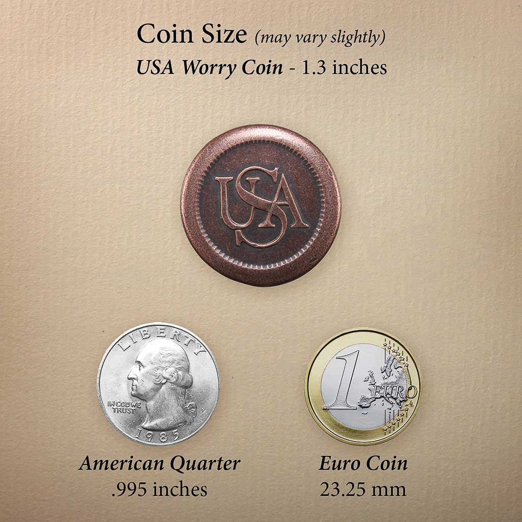 USA Worry Coin - Copper