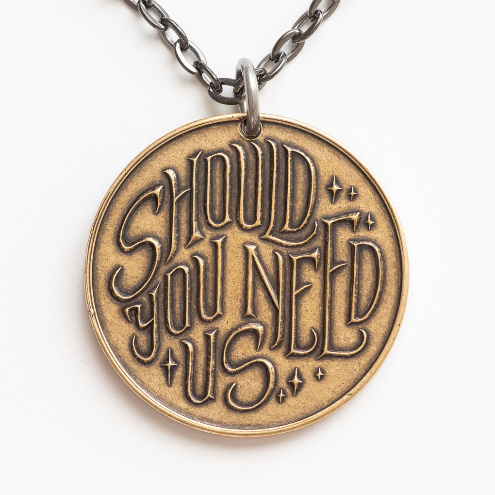 Should You Need Us Necklace | Jim Henson's Labyrinth | Shire Post Mint Gifts