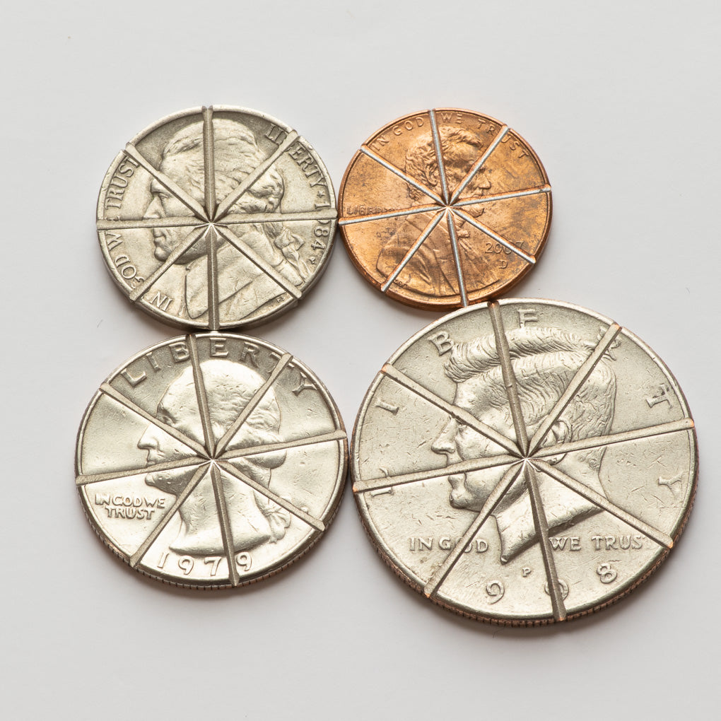 USA Breakable Coins Set of Four