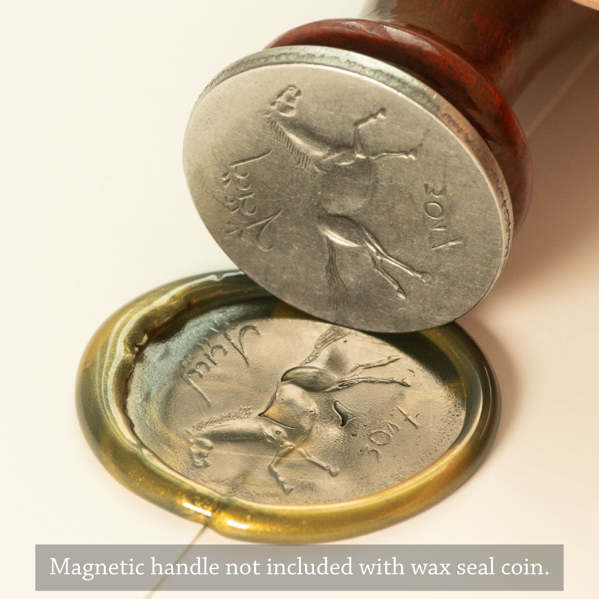 ROHAN™ Shadowfax Horse Wax Seal Coin | Shire Post Mint