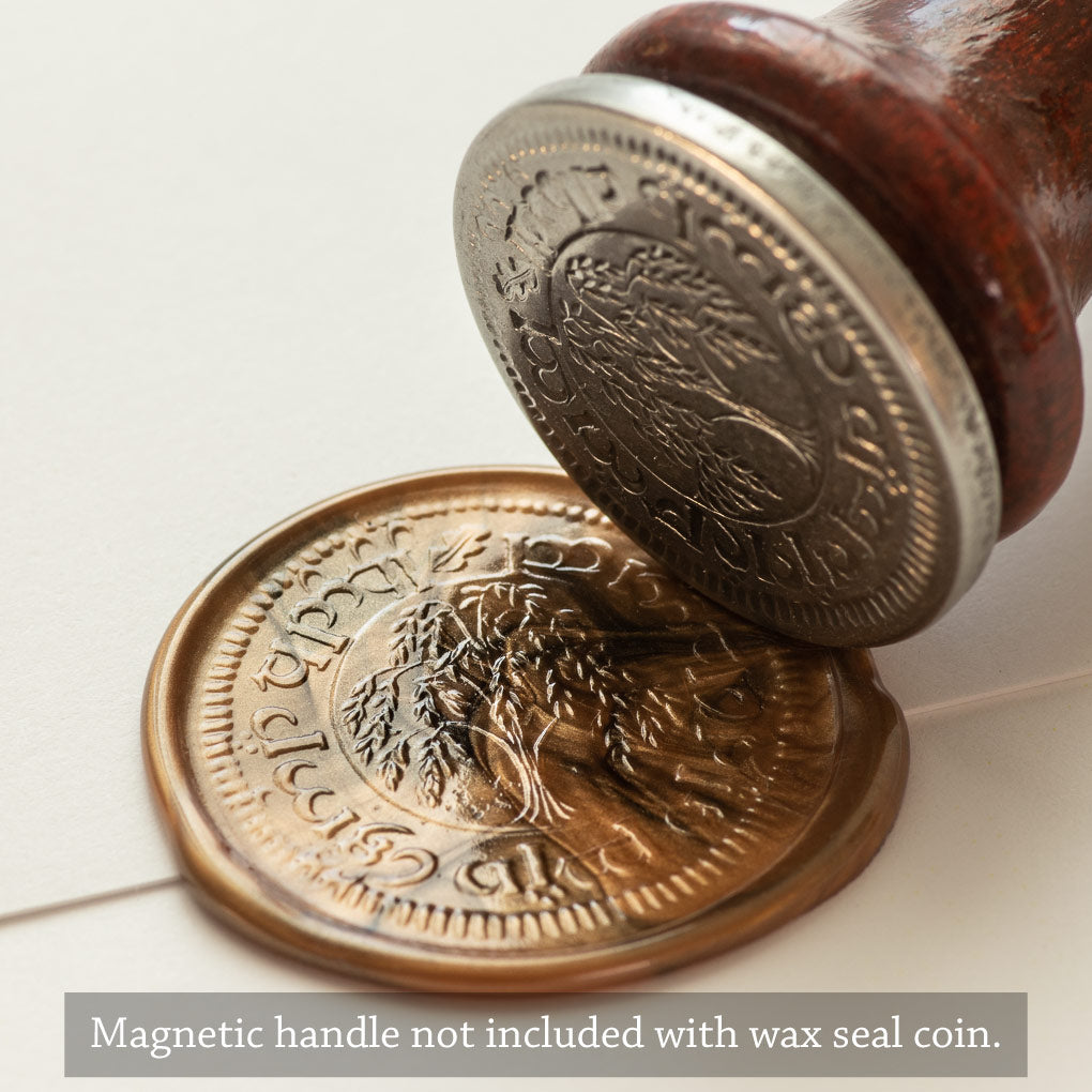money tree stamp The Shire™ Willow Tree Wax Seal Coin