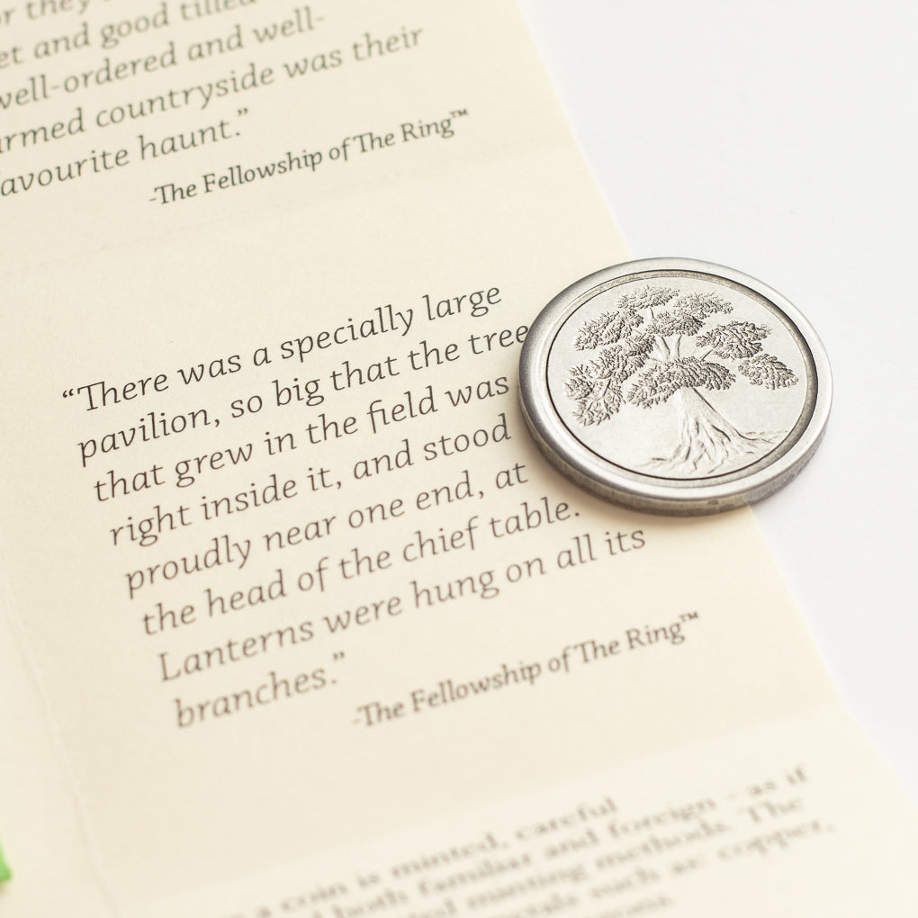 Bilbo's Party Tree Wax Seal Coin | Shire Post Mint