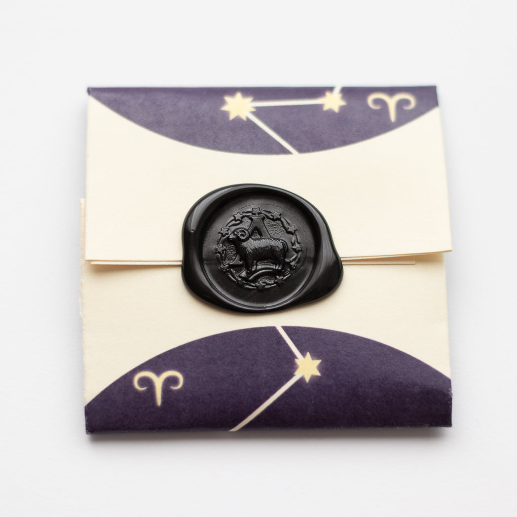 Zodiac Aries Wax Seal Coin | Shire Post Mint