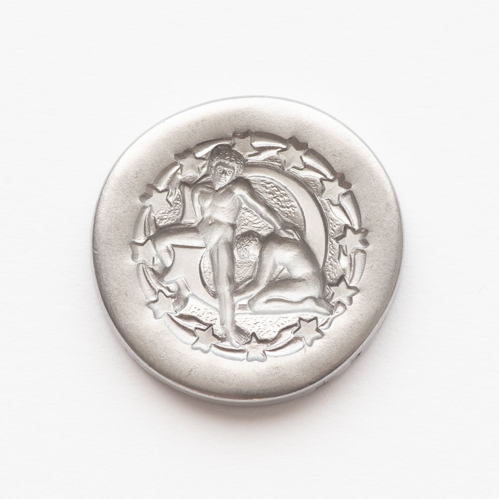 Zodiac Gemini Wax Seal Coin | Shire Post Mint