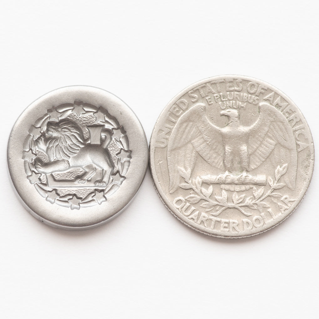 Zodiac Leo Wax Seal Coin | Shire Post Mint