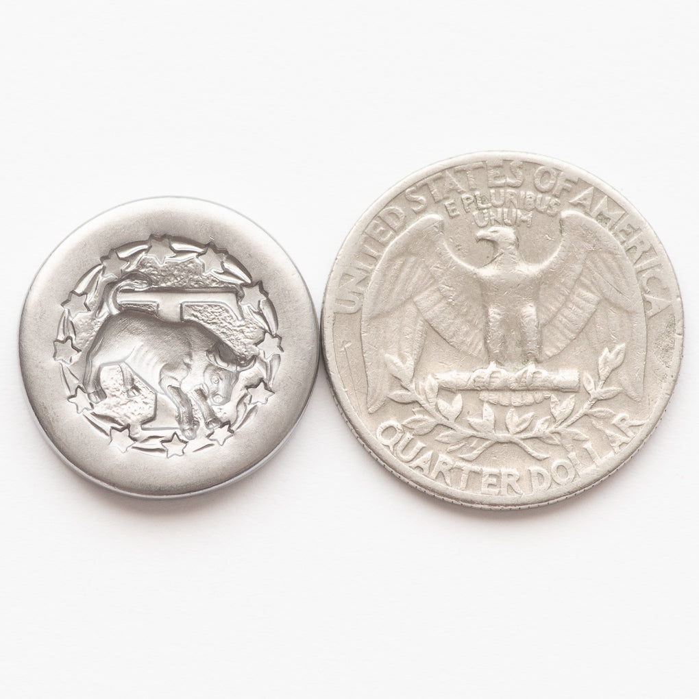 Zodiac Taurus Wax Seal Coin | Shire Post Mint