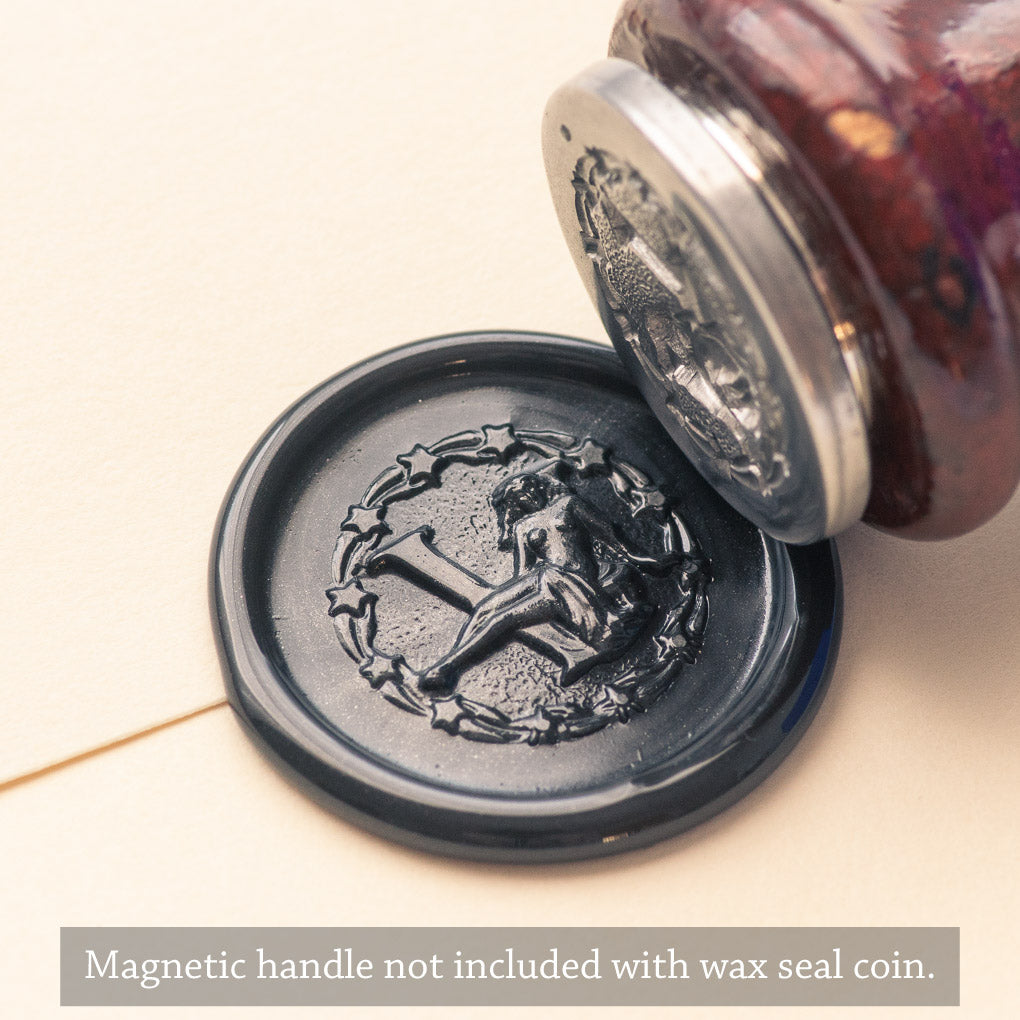 Zodiac Virgo Wax Seal Coin | Shire Post Mint