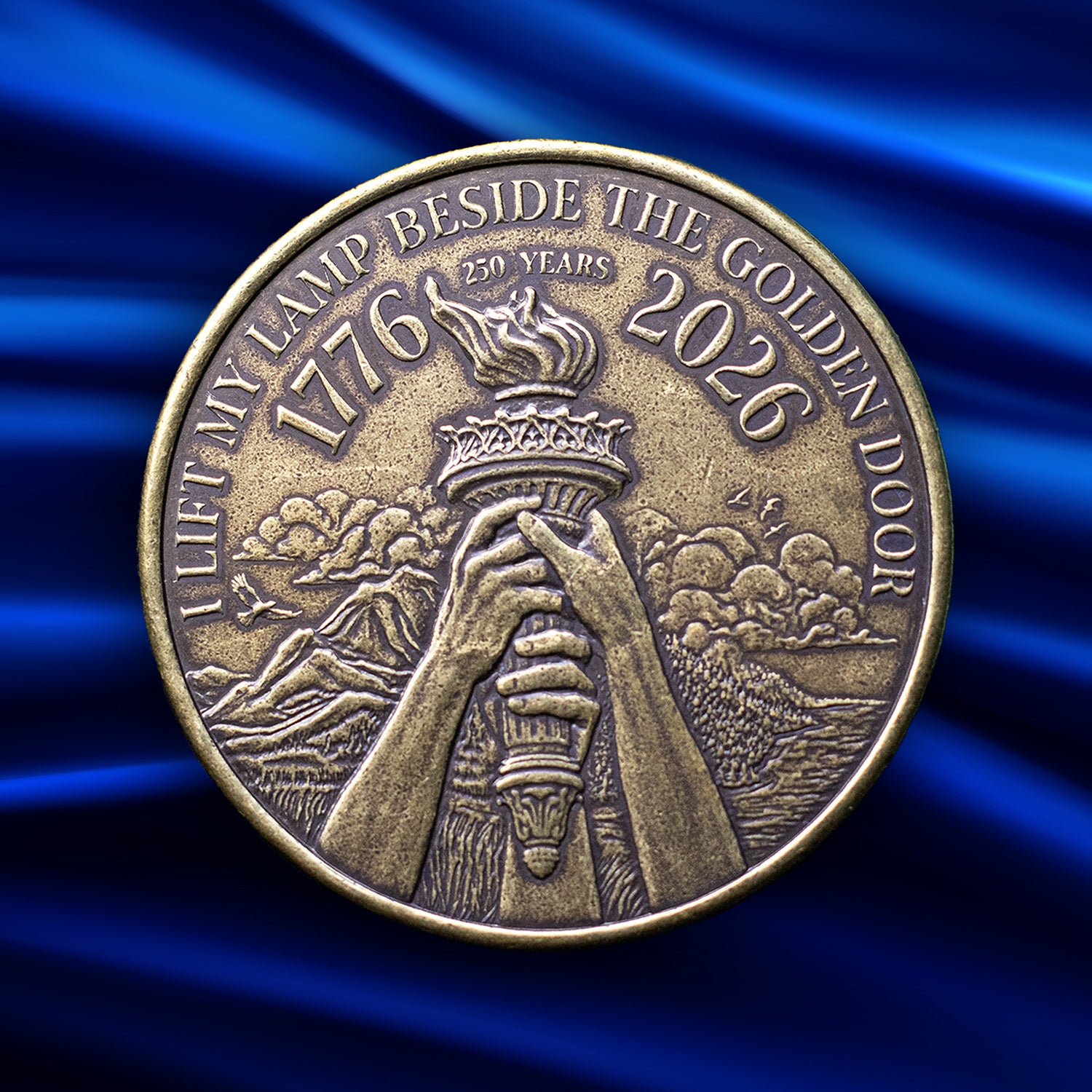 Liberty and Justice 250th Anniversary USA Coin